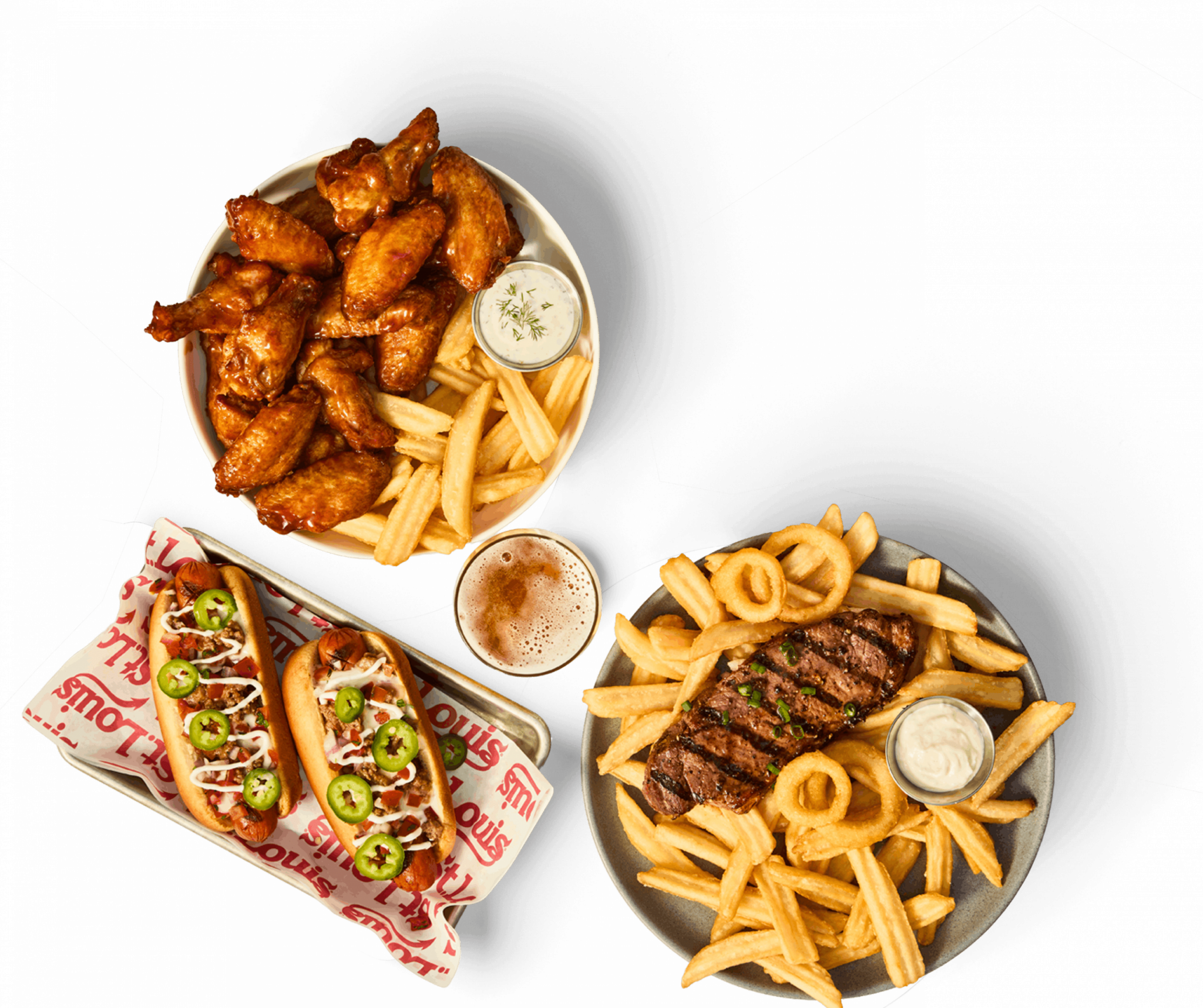 Chicken Wings & Pepperoni Pizza